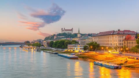 Bratislava d'inverno