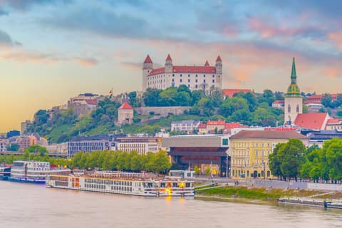 Bratislava d'inverno
